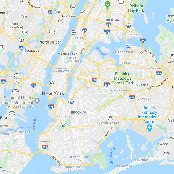 New York Plattegrond